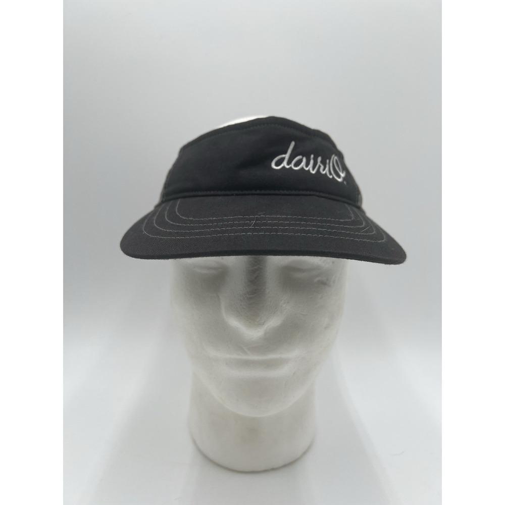 Dariy O Richardson 712 Black Adjustable Sun Visor Hat Golf Tennis OSFM